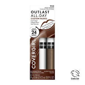 #950 Deep Warm Cover * Girl Outlast All-Day Lip Color 24 Hour Wear